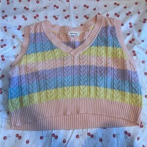 VIGOSS Pastel Sweater Vest